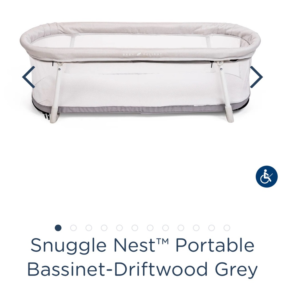 Snuggle Nest Portable Bassinet
